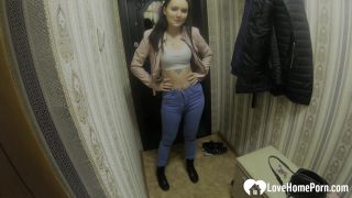 Consumed with sex milf seduces stepson&#39;&#39; s girlfriend and fucks her in the shower