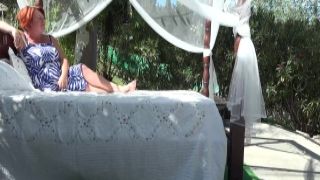 Lustful redhead cougar Nika Noir deepthroats and experiences Christian XXX'' s device