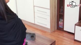 Super attractive Asian bitch with wonderful tattoos gets doggy fucked rough