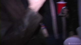 Sexy brunette nympho Andy Sandimas rides a significant black cock like mad