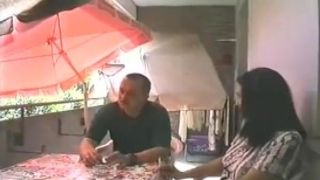 Blond housewife Joey Lynn is amusing dick motorcyclist