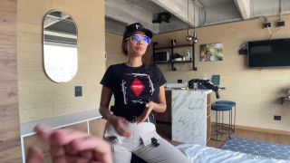 Balmy brunette cutie mouth fucks kinky dick in pov sex scene