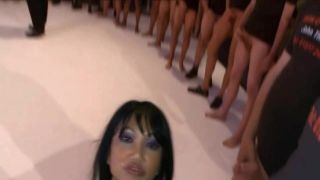 Young house maid putting on sexy attire and white stockings reveals capabilities of her anal cavern