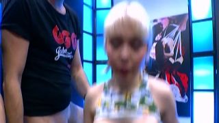 Peppering Latin elegant gets her aroused body pissed by pressing master