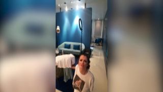 Blond milf Rachel Cavalli gives a blowjob and delights in having sex with next-door neighbor