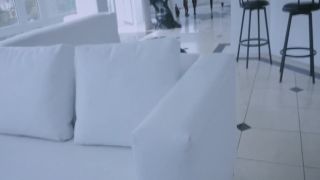 Pretty red haired chick Marie McCray offers a solid blowjob in the motel