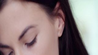 Kinky and petite milf Alektra Blue inflated on the couch