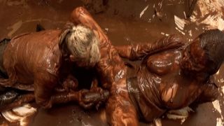 Wonderful brunette teen Michelle is fucked in her bottomless throat