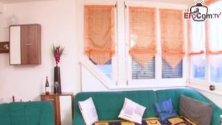 Pretty young babysitter Angel Fan is fucked before concealed cam