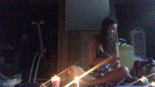 Big bottomed brunette Jessyka Swan gives deepthroat blowjob